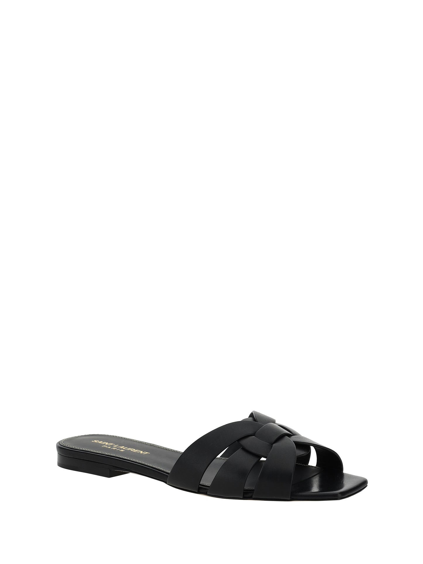 Leather Sandals Black