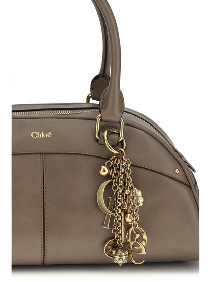 Bowling Handbag Deep Taupe