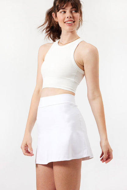 Evelyn skort white by Cream Yoga