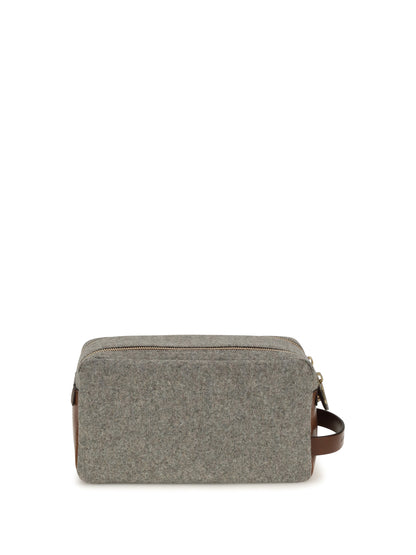 Wool Beauty Case Army Washed