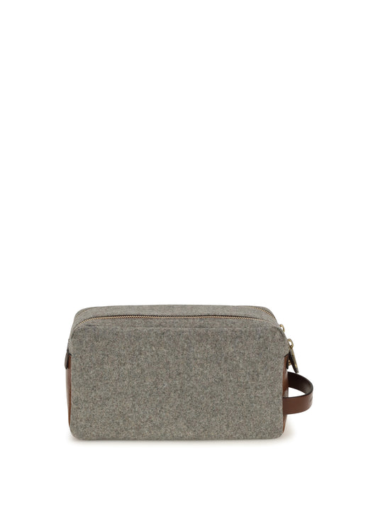Wool Beauty Case Army Washed