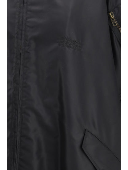 Nylon Cape Black