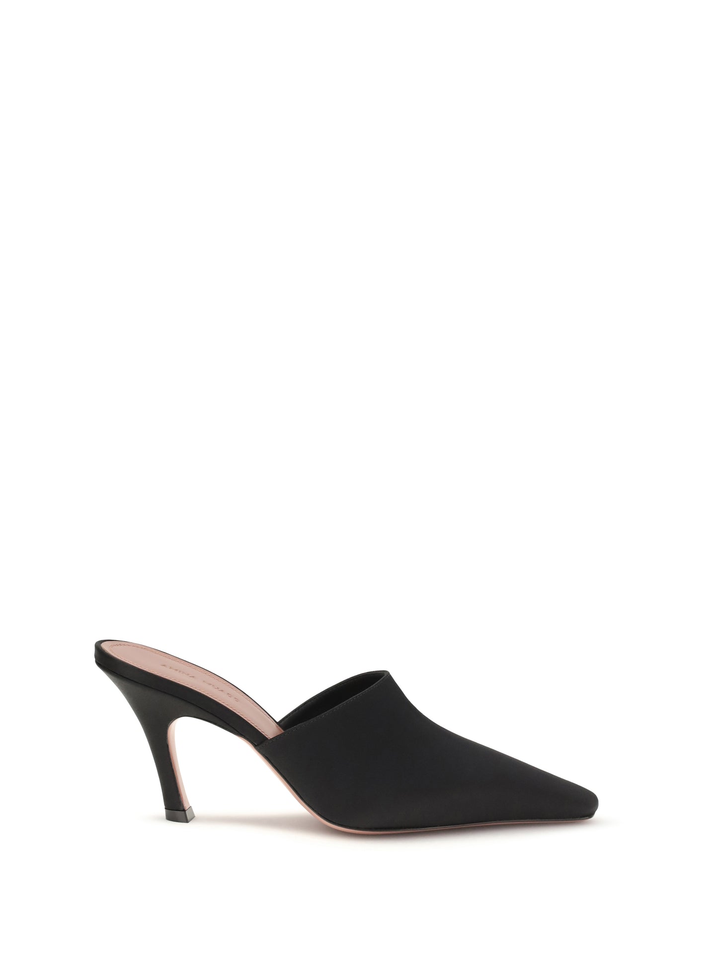 Mules Sandals Jamie Black Silk