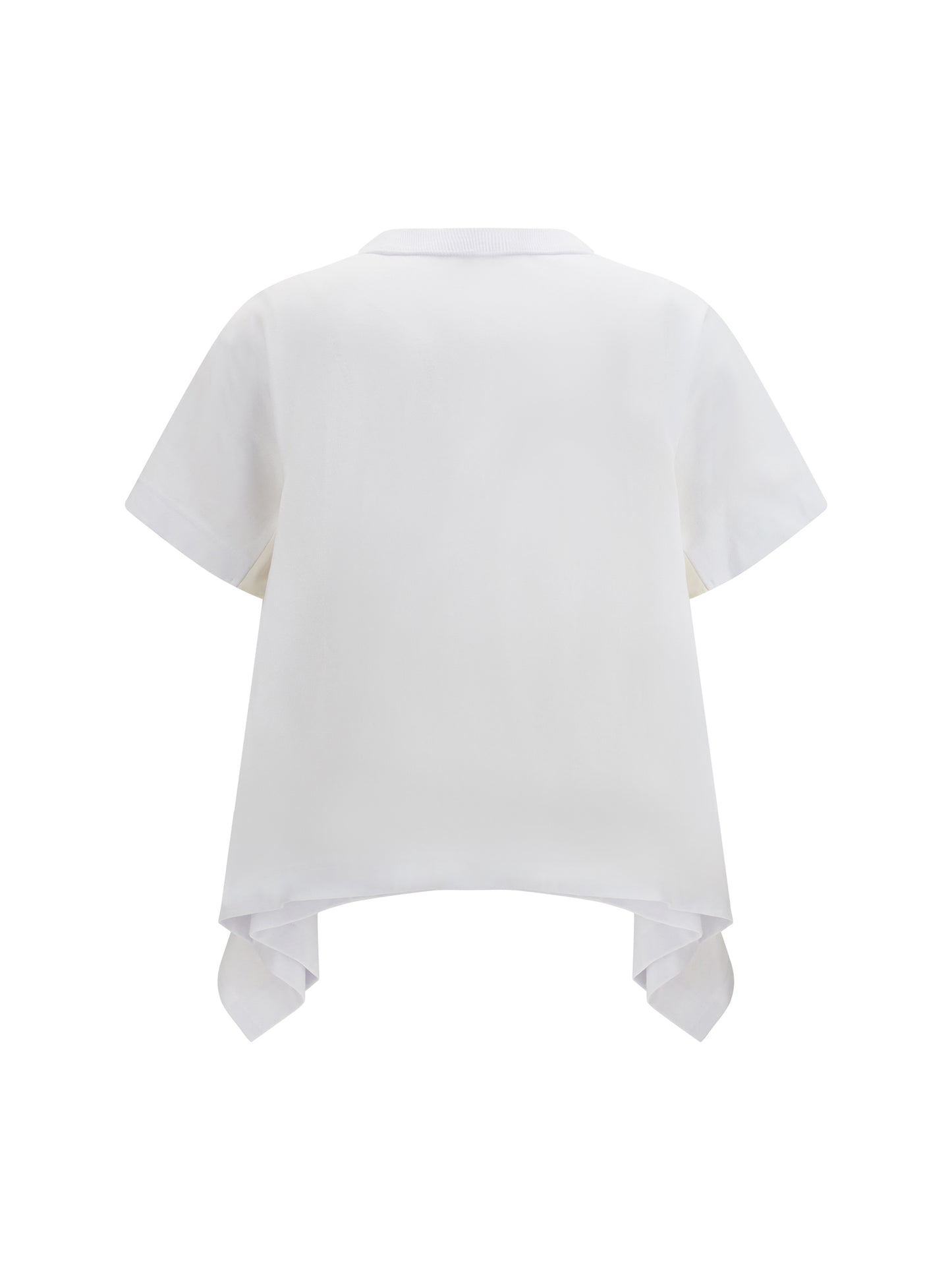 T-Shirt Light Weight Denim & Cotton Jersey White