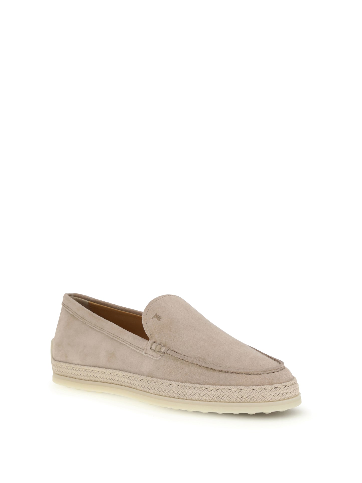 Loafers Suede Beige