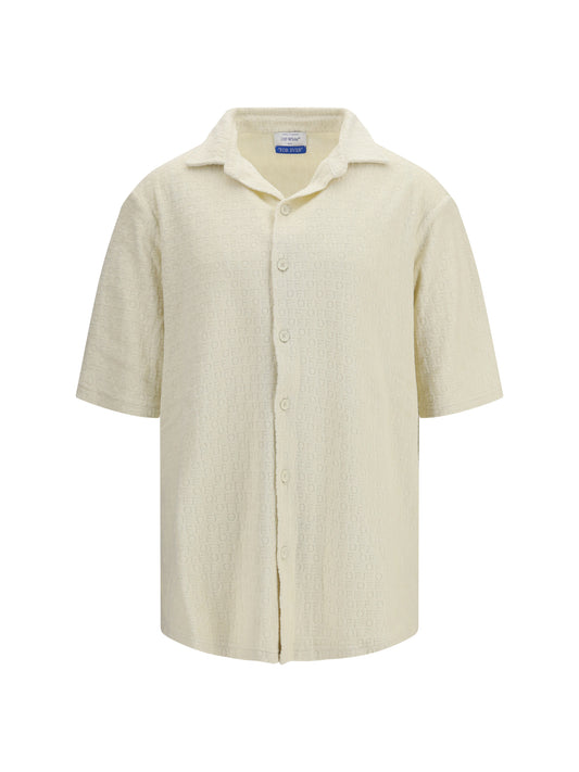Bowling Shirt Terry Cream