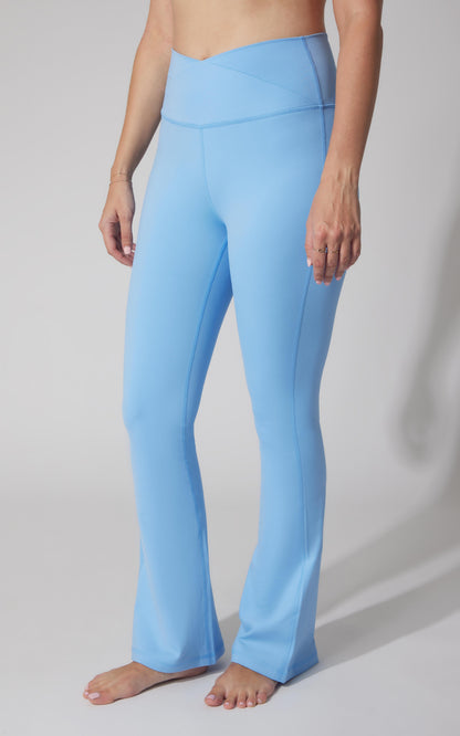 Lux Madison Crossover Waist 7/8 Flared Leg