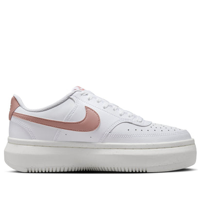[dz5394-102] Womens Nike Court Vision Alta Leather 'sail Red Stardust'