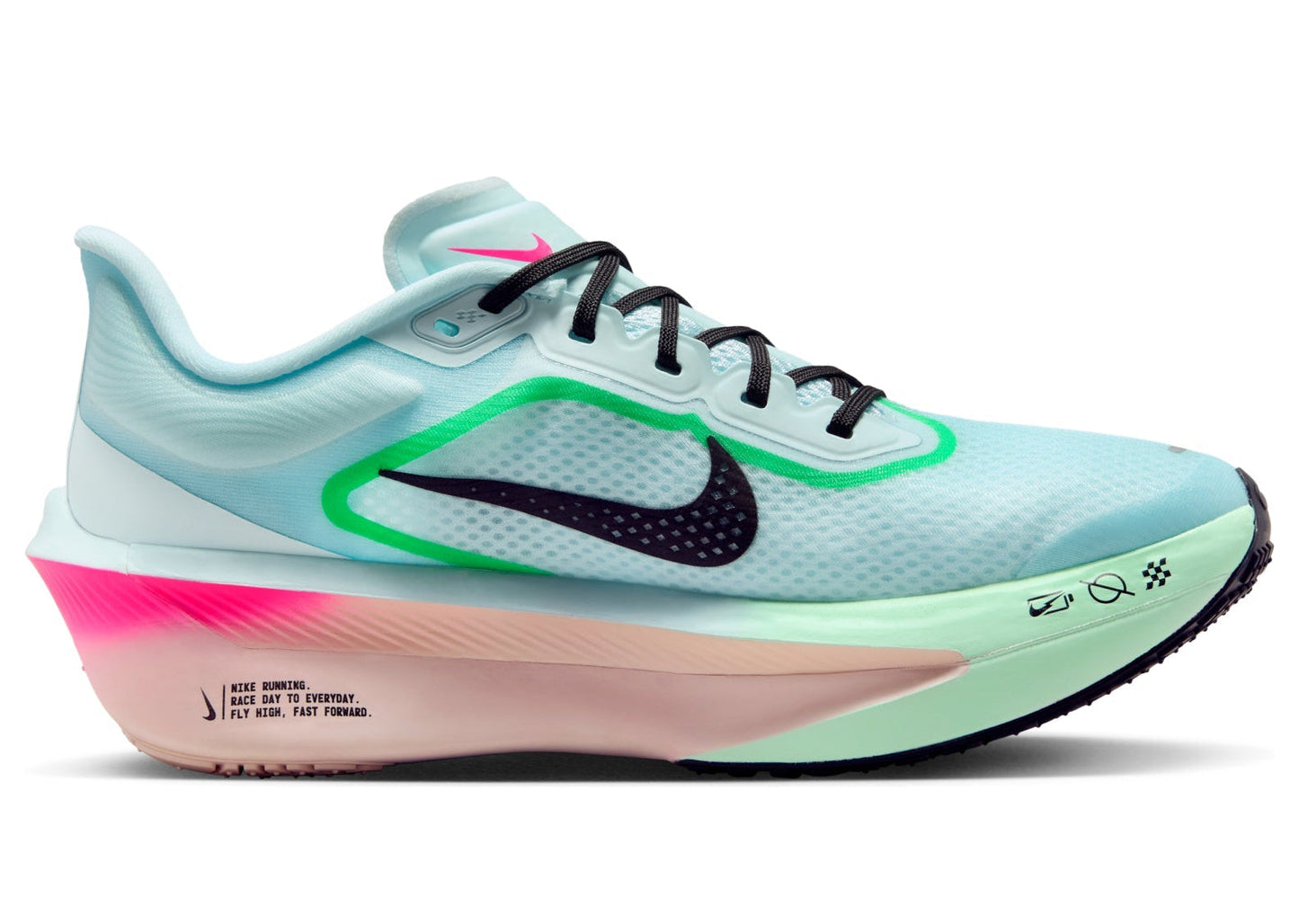 Nike Women's Zoom Fly 6 Glacier Ice/Hyper Pink/Green