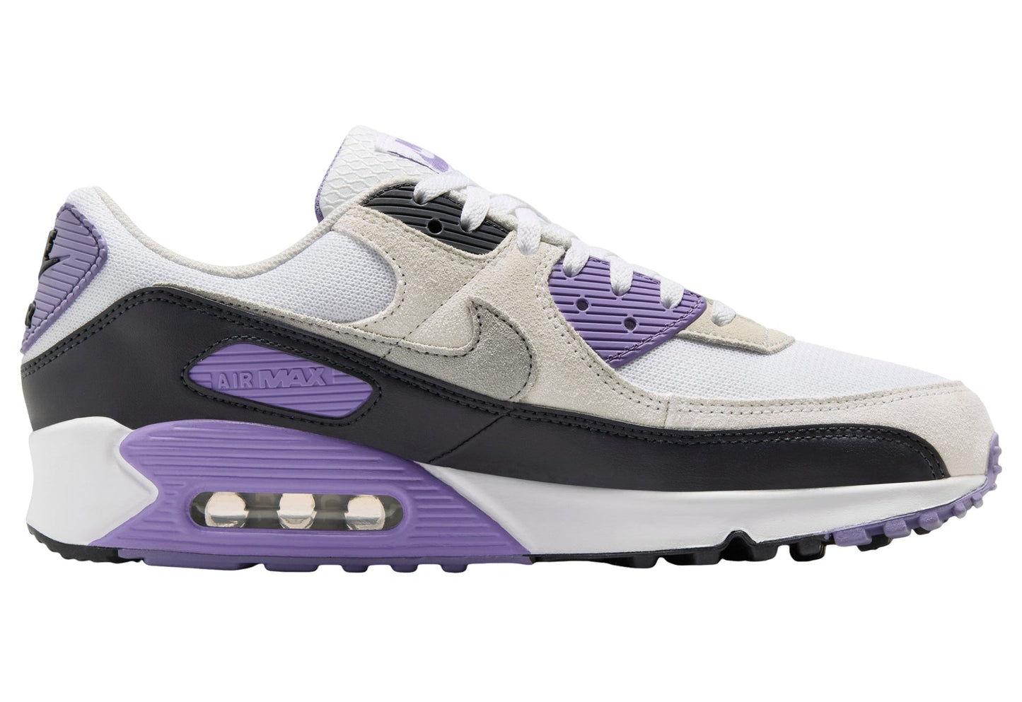 [dm0029-114] Mens Nike Air Max 90 'white Dusty Amethyst'