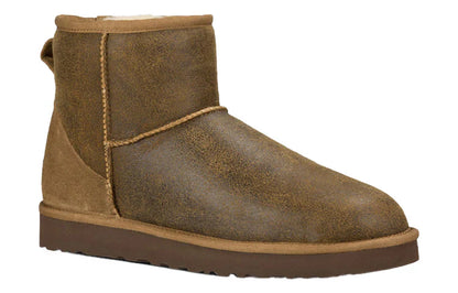 [1007307-bjce] Mens Ugg Classic Mini Bomber Fleece Lined 'chestnut' - Bomber Jacket/chestnut