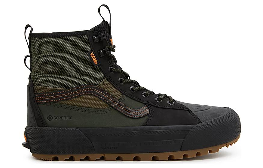 [vn0a5i11biq] Mens Vans Ua Sk8-hi Gore-tex Mte-3 - Olive/black