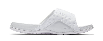 Air Jordan Men's Hydro 13 Retro Slide 'White Metallic Silver' - 684915-100