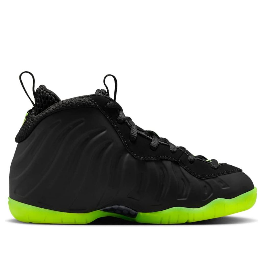 Nike Preschool Little Posite One Ps 'Black Volt' Shoes
