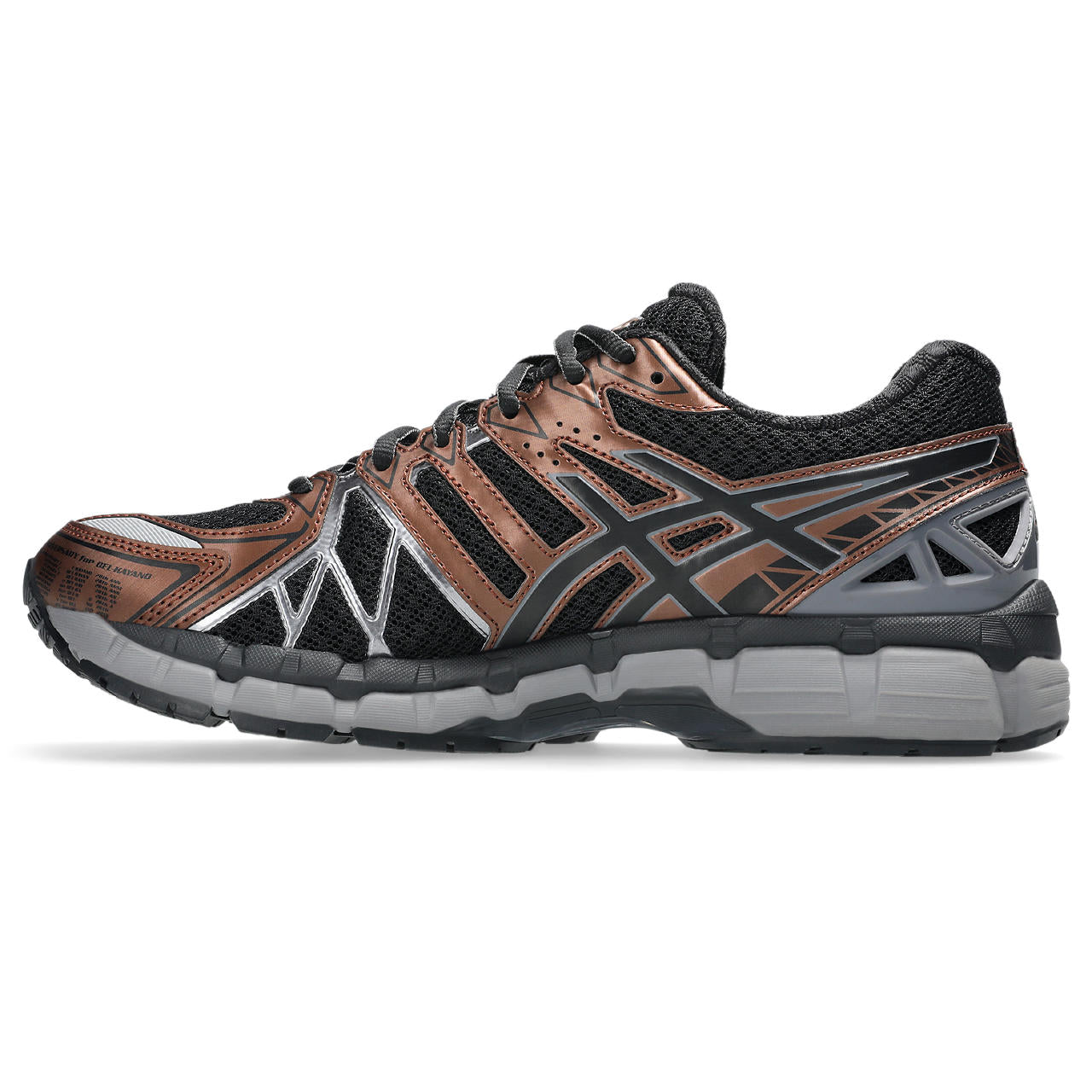 Asics Men's Gel-Kayano 20 'Black Reddish Brown'