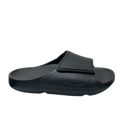 Sovella Active Recovery Sandals Men's PF Velcro Slide Black