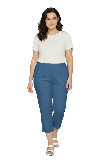 Women's Stretch Denim Capris– Lightweight Stretch