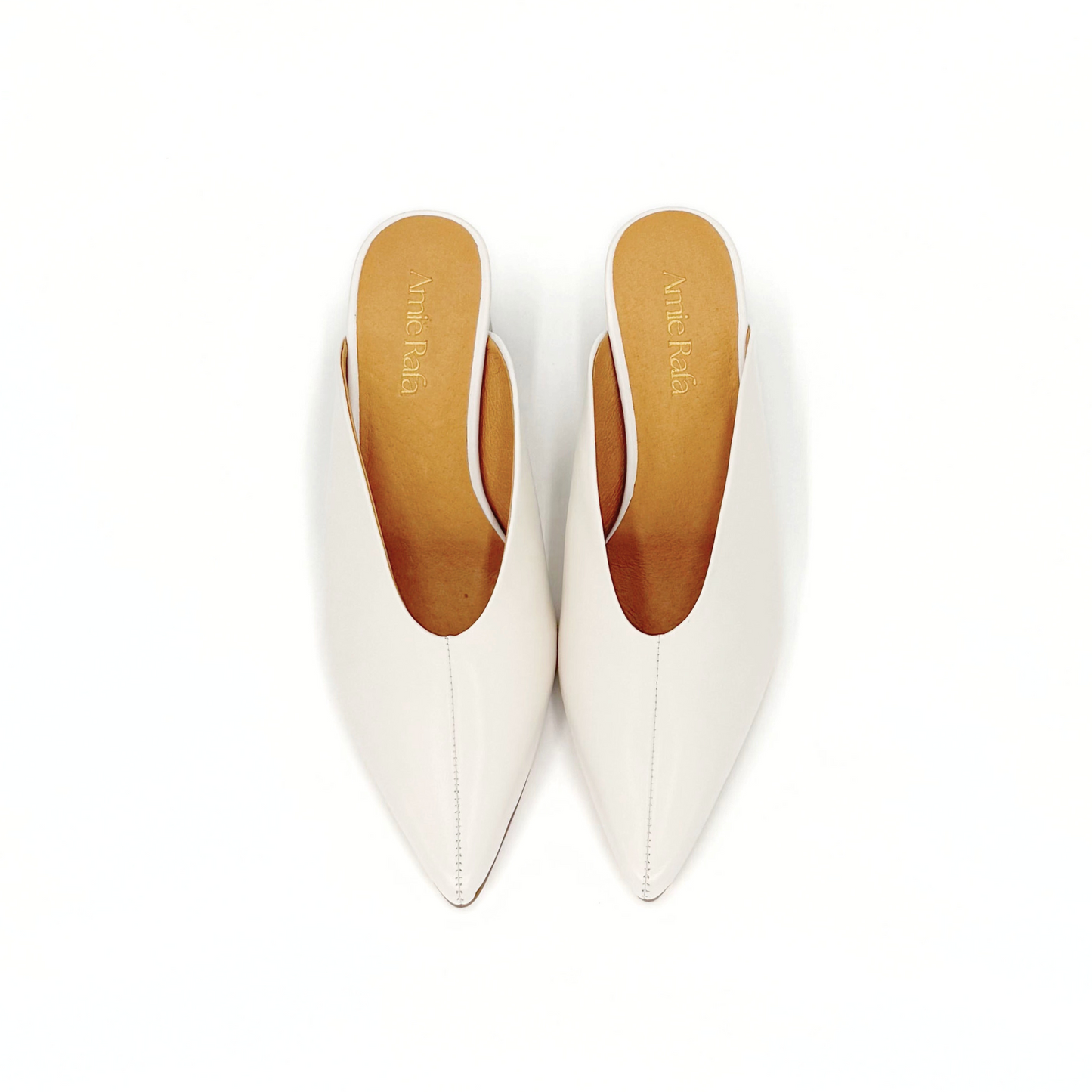 Shally Mules - White