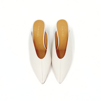 Shally Mules - White