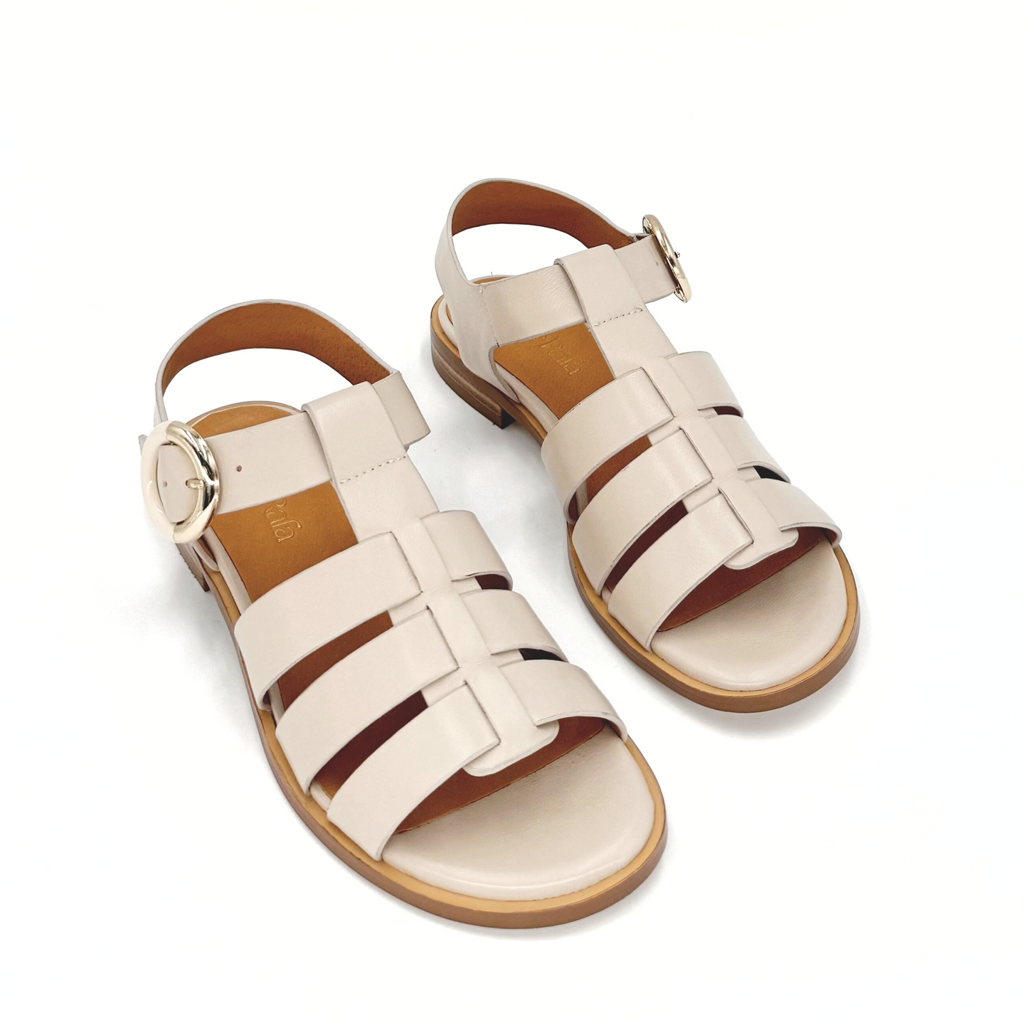 Monaca Fisherman Sandals - White