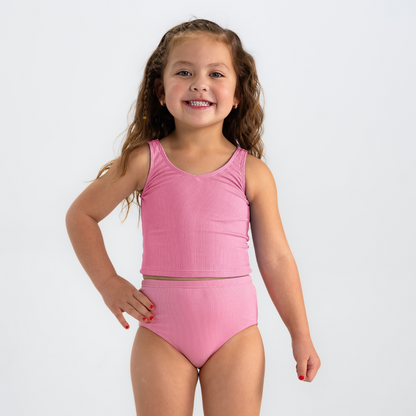 V Neck Tankini Top (Girls)