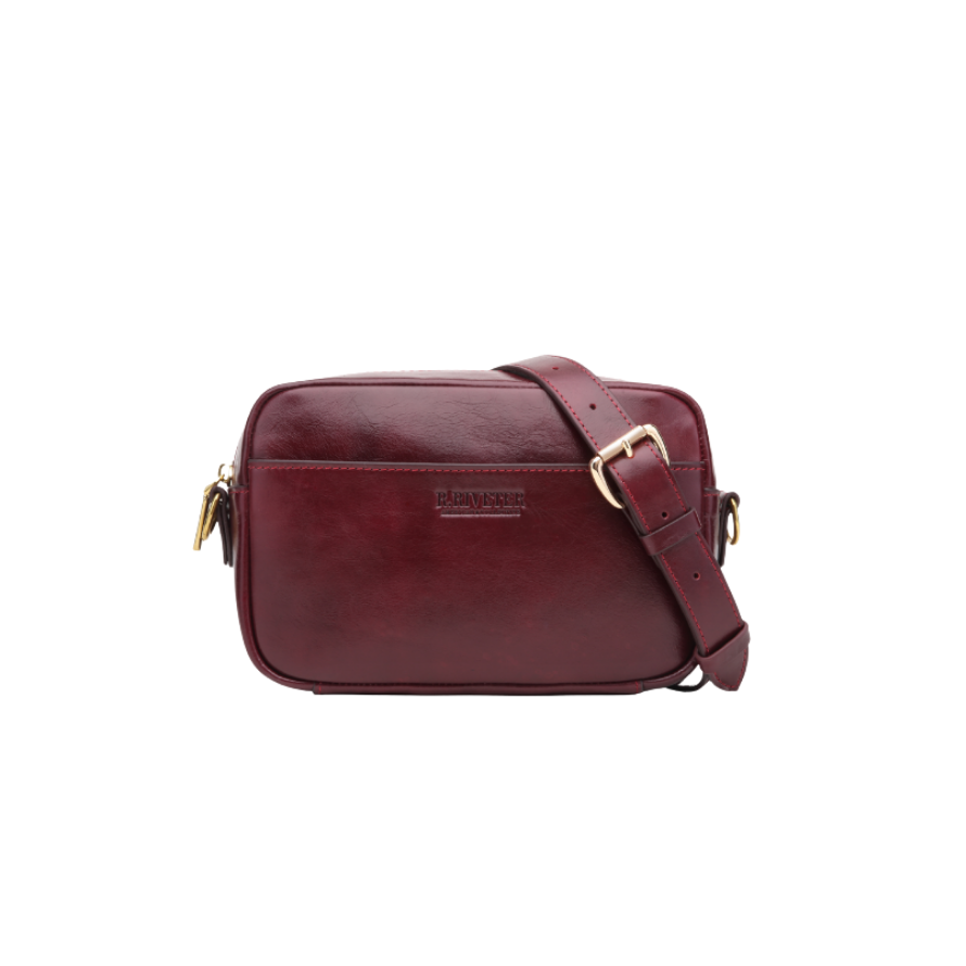 Jane Crossbody Bag | Cherry Leather