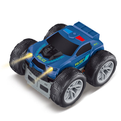 R.C 2 in 1 Police Car/Ambulance 360 Degree Stunt Car