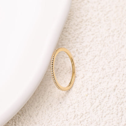 Mint & Lily Eternity Diamond Ring