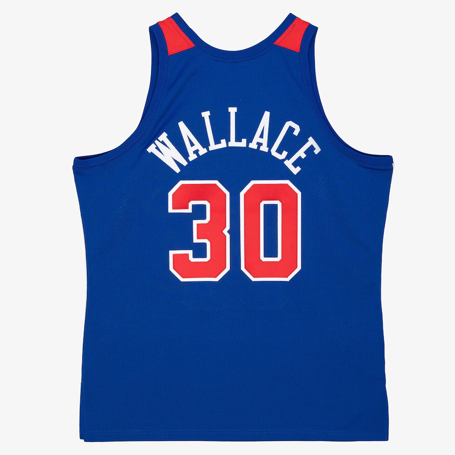 Mitchell & Ness Men's Authentic Jersey Bullets 96-97 Ben Wallace Jerseys