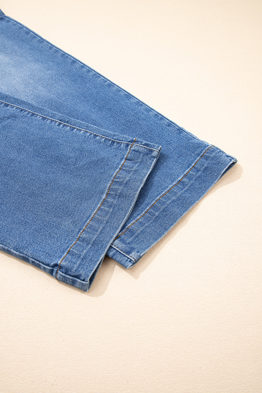 Threaded Pear Mikaela Fly Straight Leg Jeans