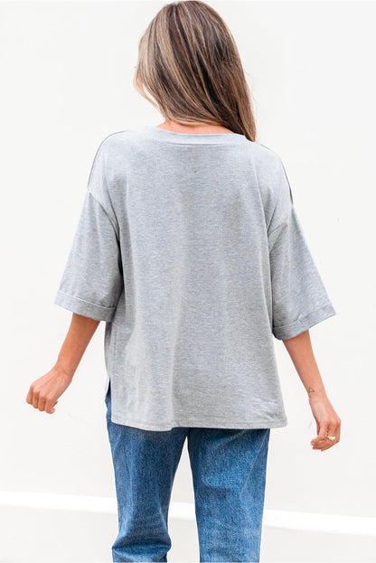 Threaded Pear Adelaide Sleeve Oversized T Shirt