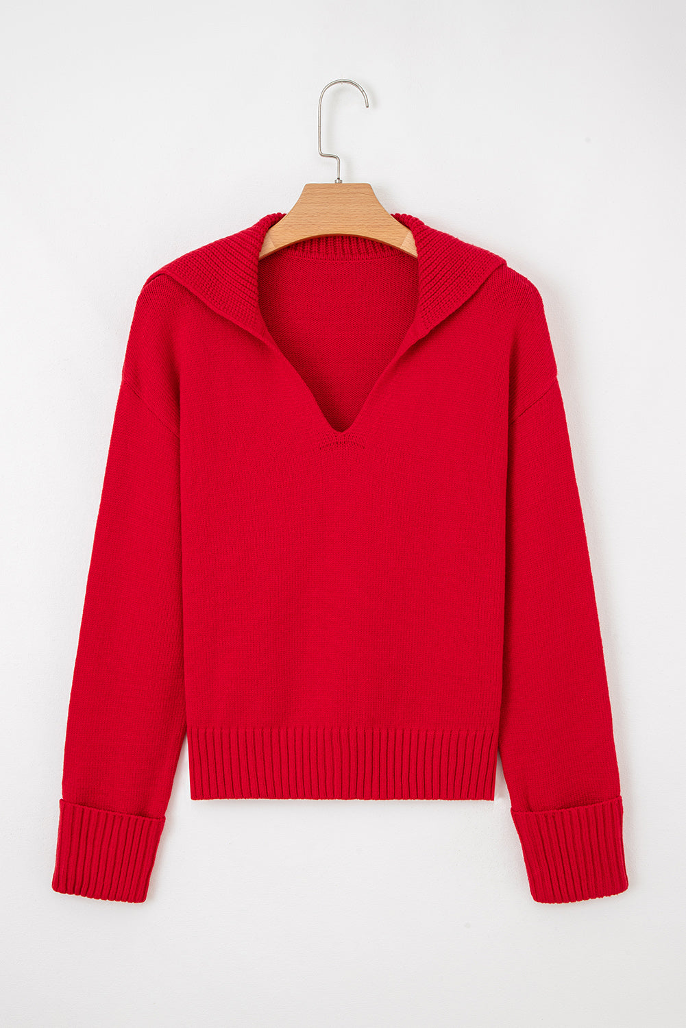 Threaded Pear Avery Edge Sexy Elegant Sweater