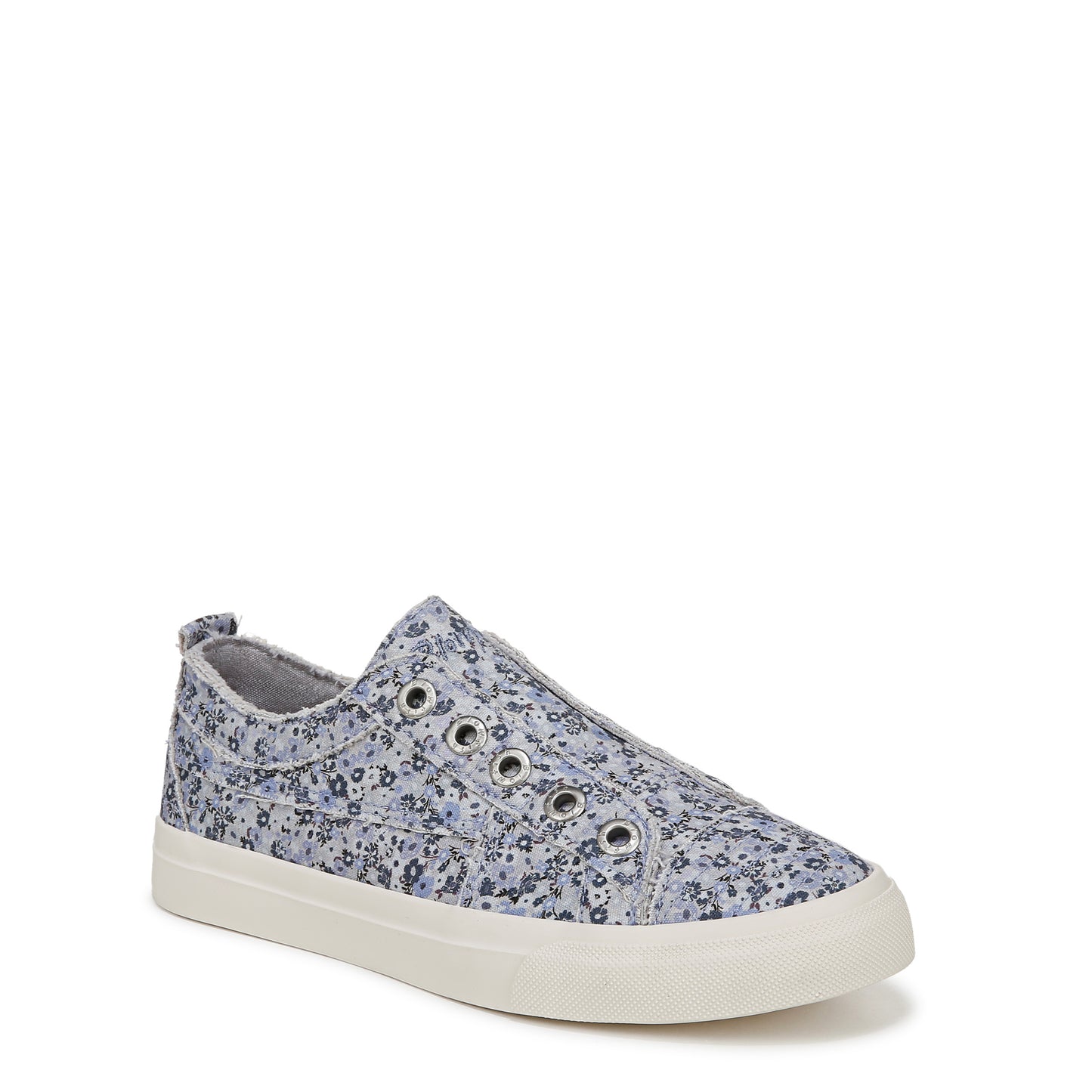Blue Ditzy Floral Canvas
