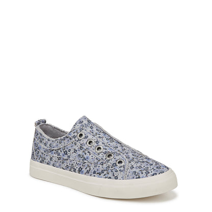 Blue Ditzy Floral Canvas