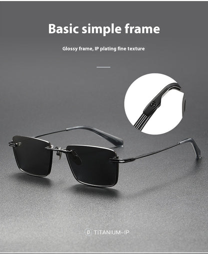 Pure Titanium Polarized Sunglasses – Retro British Style