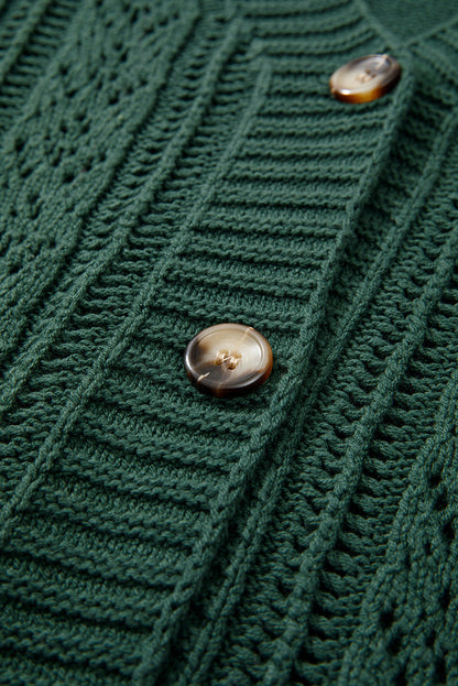 Threaded Pear Laney Knit Drop Shoulder Sweater