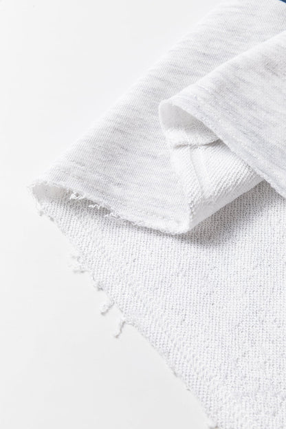 Threaded Pear Melissa Sleeve Raw Seamed Sweatshirt
