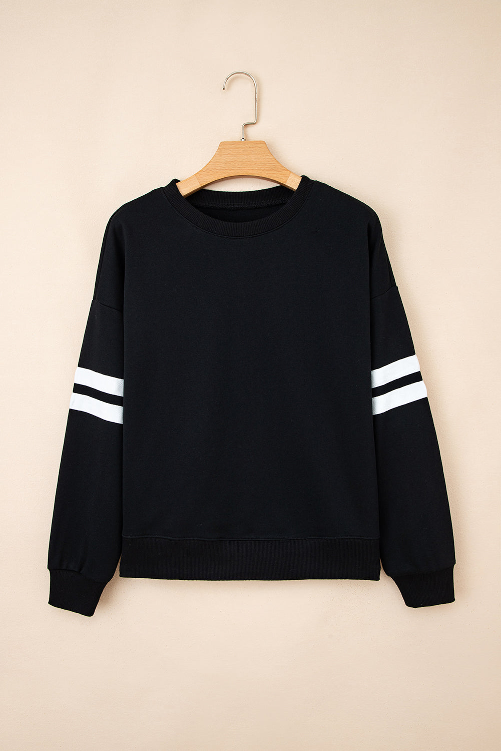 Threaded Pear Taylor Striped Oversized Sweatshirt
