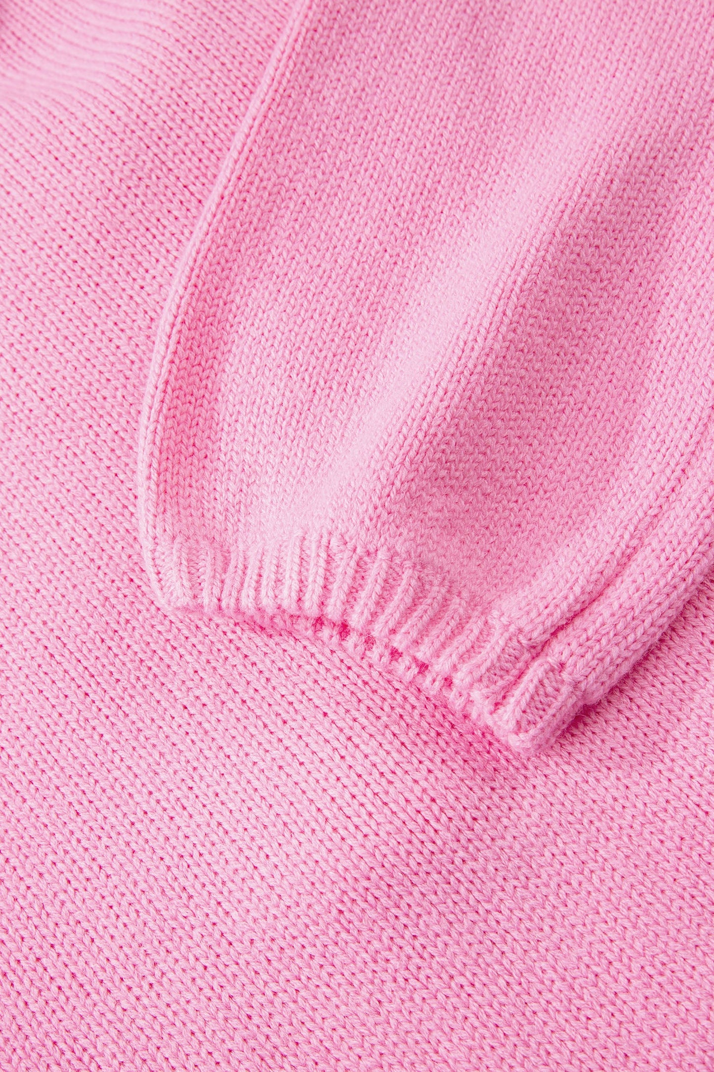 Threaded Pear Olivia Backless Bubble Sleeve Sweater