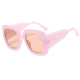 Champagne slices with pink fra