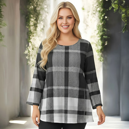 Grey and White-