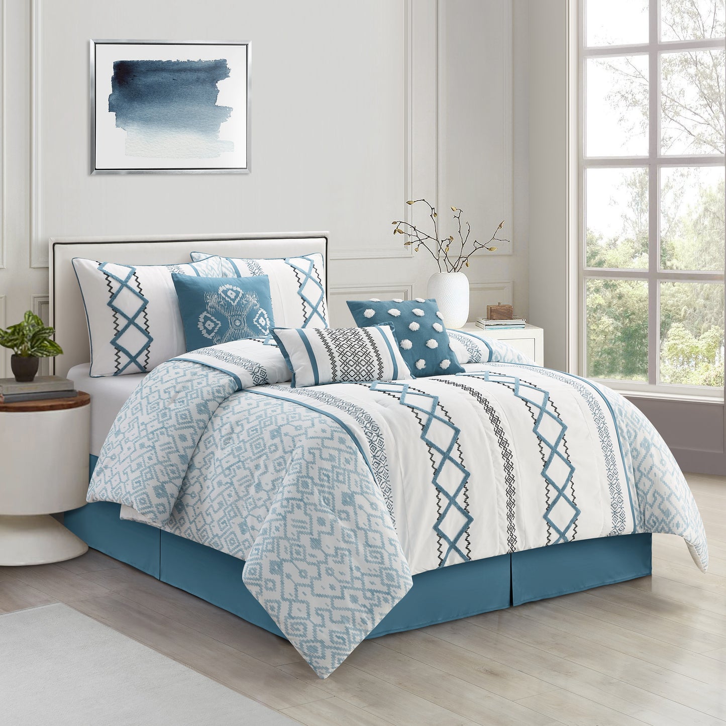 Blue-