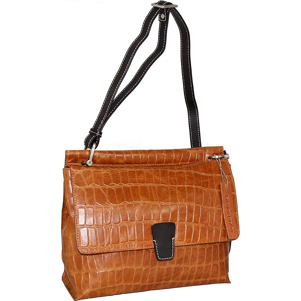 Nino Bossi Francesca Leather Crossbody - Cognac