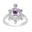 Purple White