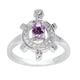 Purple White