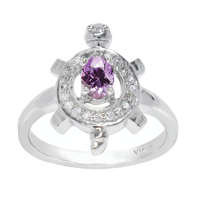 Purple White-