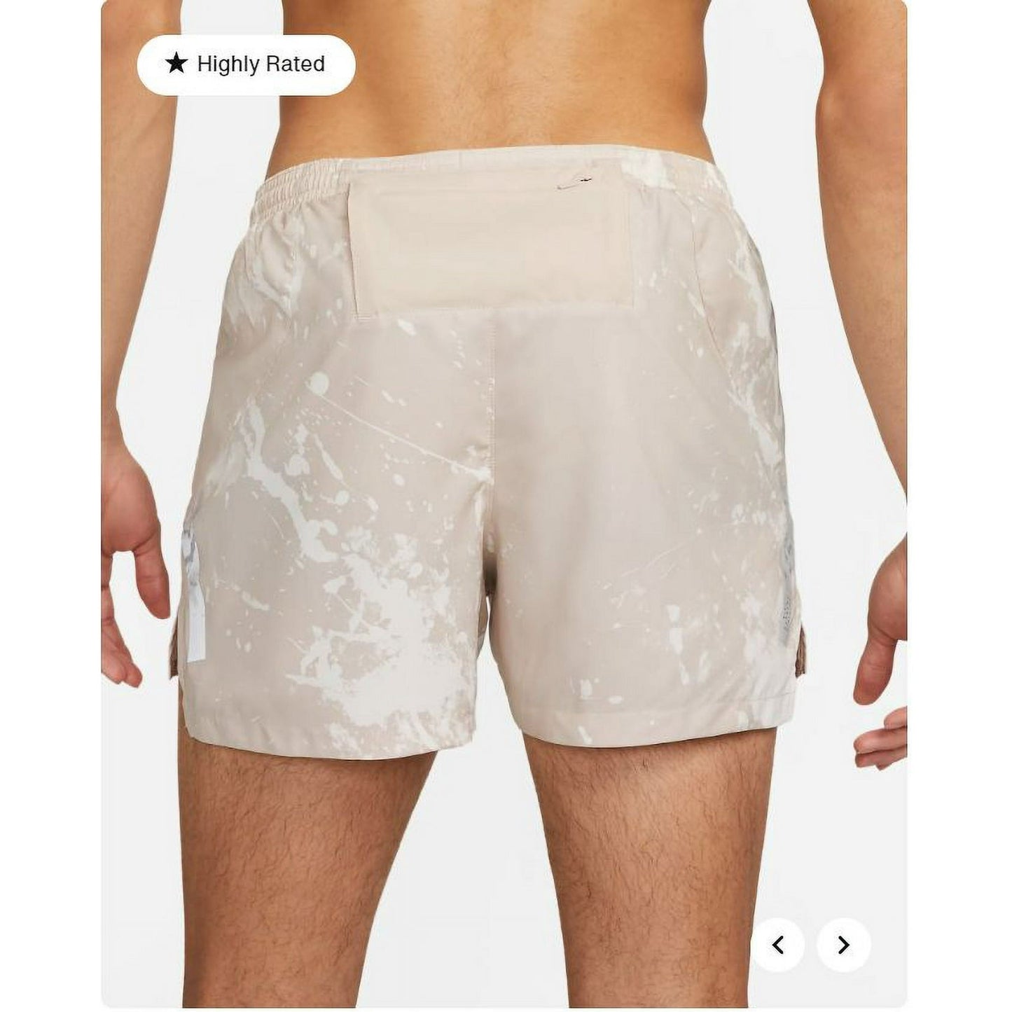 Nike Men's Dri-Fit Run Division Stride 4" Brief-Lined Running Shorts