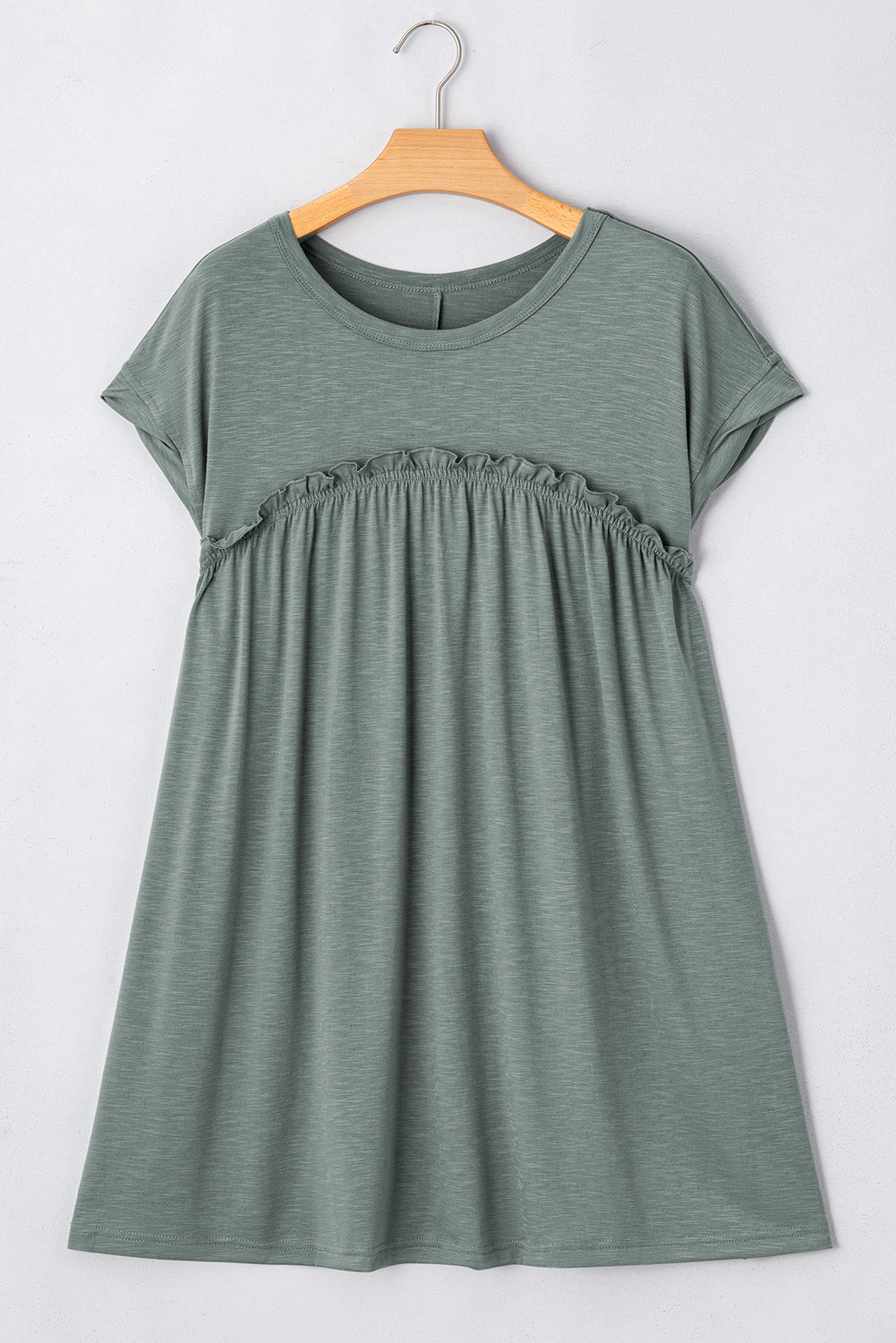 Threaded Pear Daniela Gathered Seam T Shirt