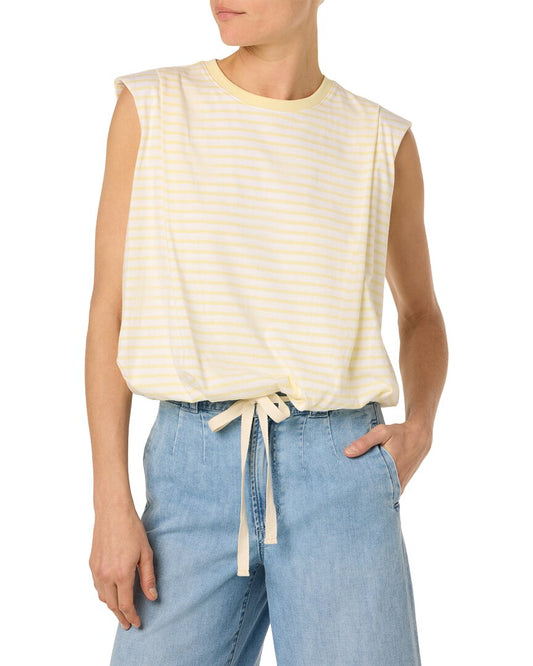 ANISE/WHITE STRIPE-