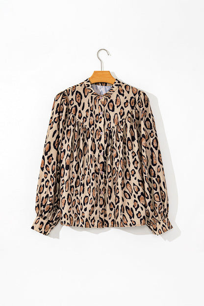 Threaded Pear Alaiya Balloon Sleeve Casual Shirt